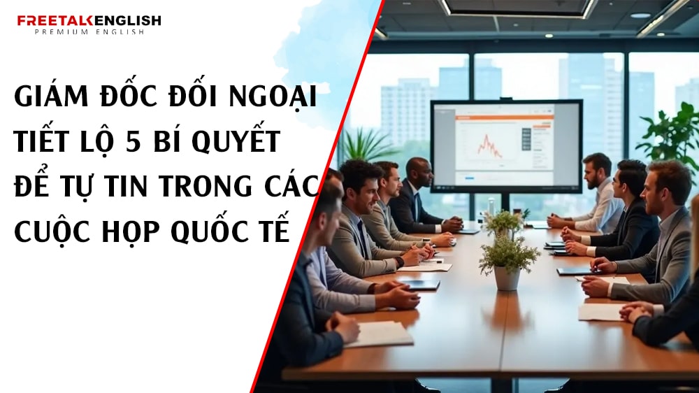 Giám Đốc Đối Ngoại Tiết Lộ 5 Bí Quyết Để Tự Tin Trong Các Cuộc Họp Quốc Tế