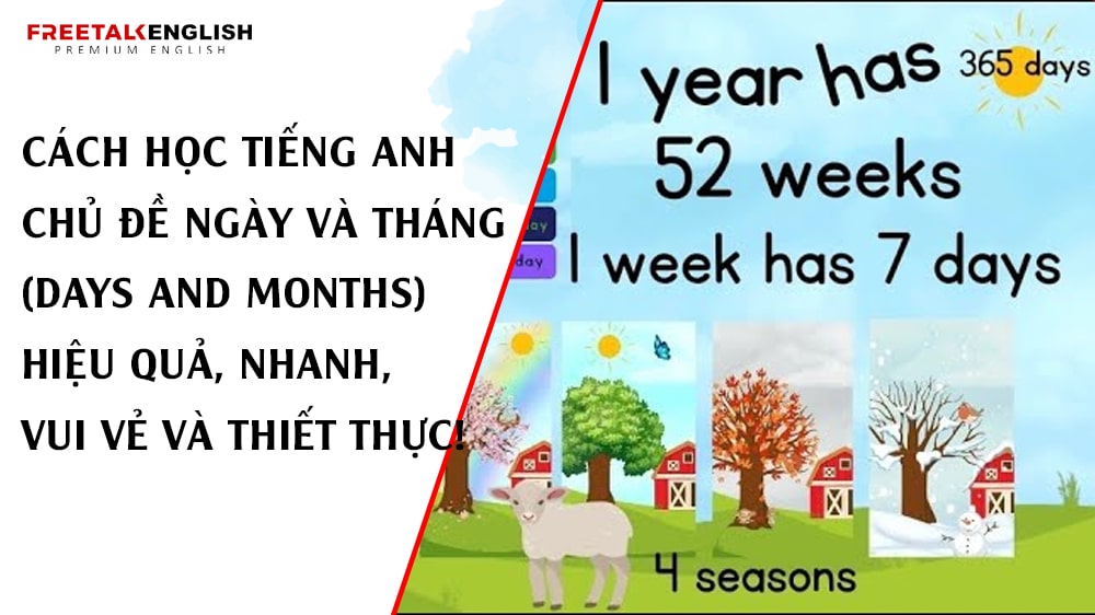 Cách Học Tiếng Anh Chủ Đề Ngày và Tháng (Days and Months) Hiệu Quả